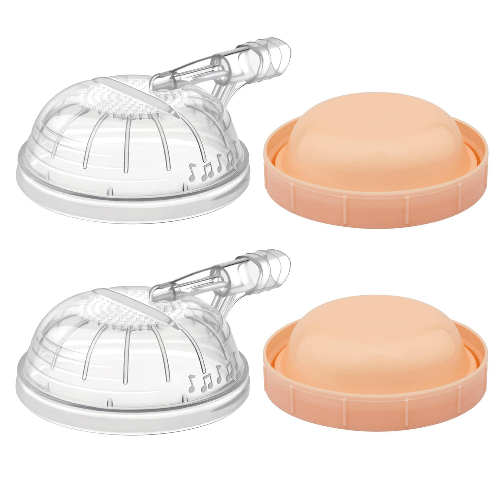 Maymom Medela Symphony cap front view shows compatible design for reliable pumping