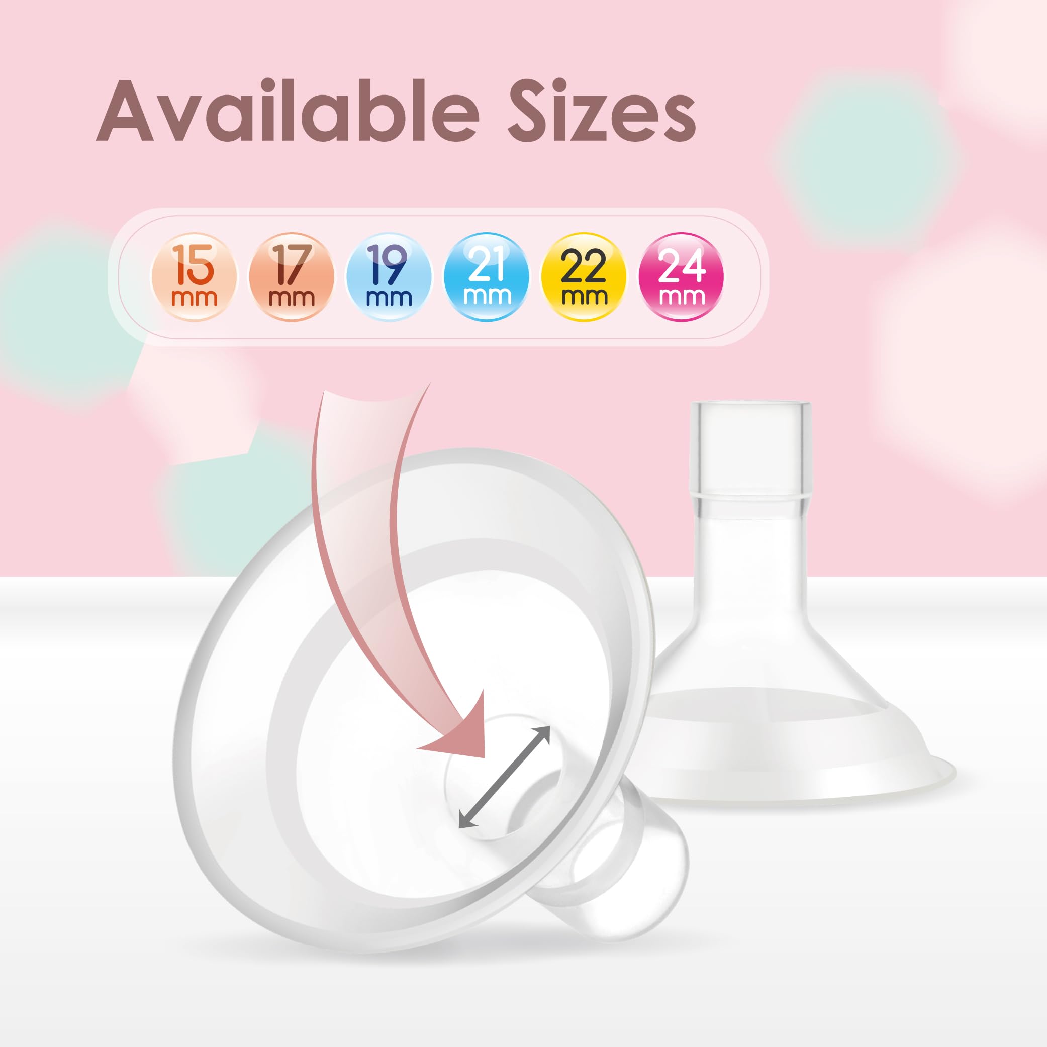 Maymom MyFit 17mm packaging view shows retail poly-bag packing.