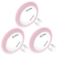 Maymom MyFit Pano Shields close-up shows soft edge design for comfortable pumping sessions.