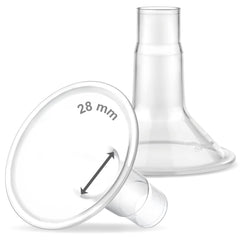 Maymom MyFit Classic 28mm shield with comfortable fit for pumping sessions