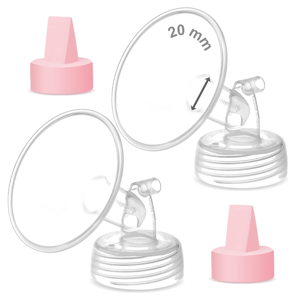 Maymom 2x 20mm wide-mouth flanges for Spectra-compatible pumps