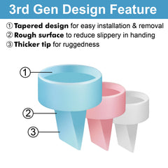 Maymom Ameda Mya compatibility flange kit offers flexible sizing options
