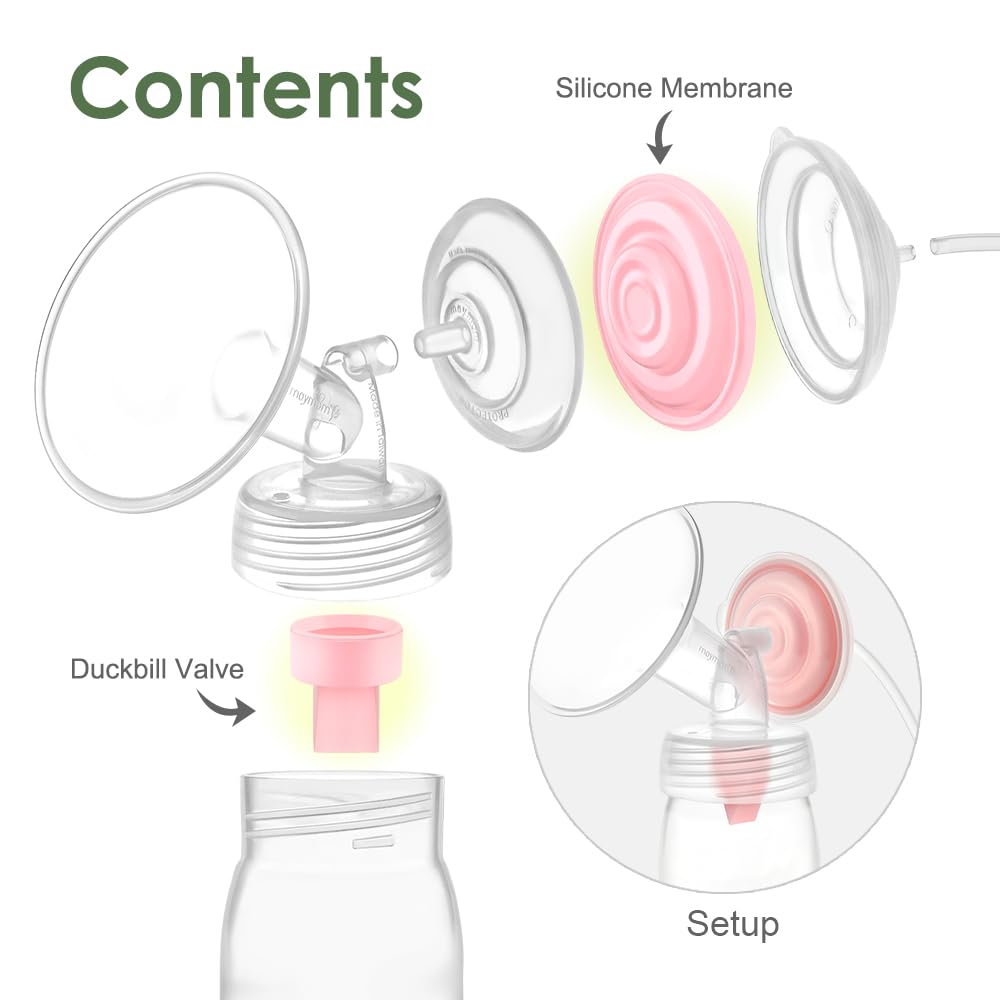 Maymom color-varieties option helps match pump aesthetics and personal preference.