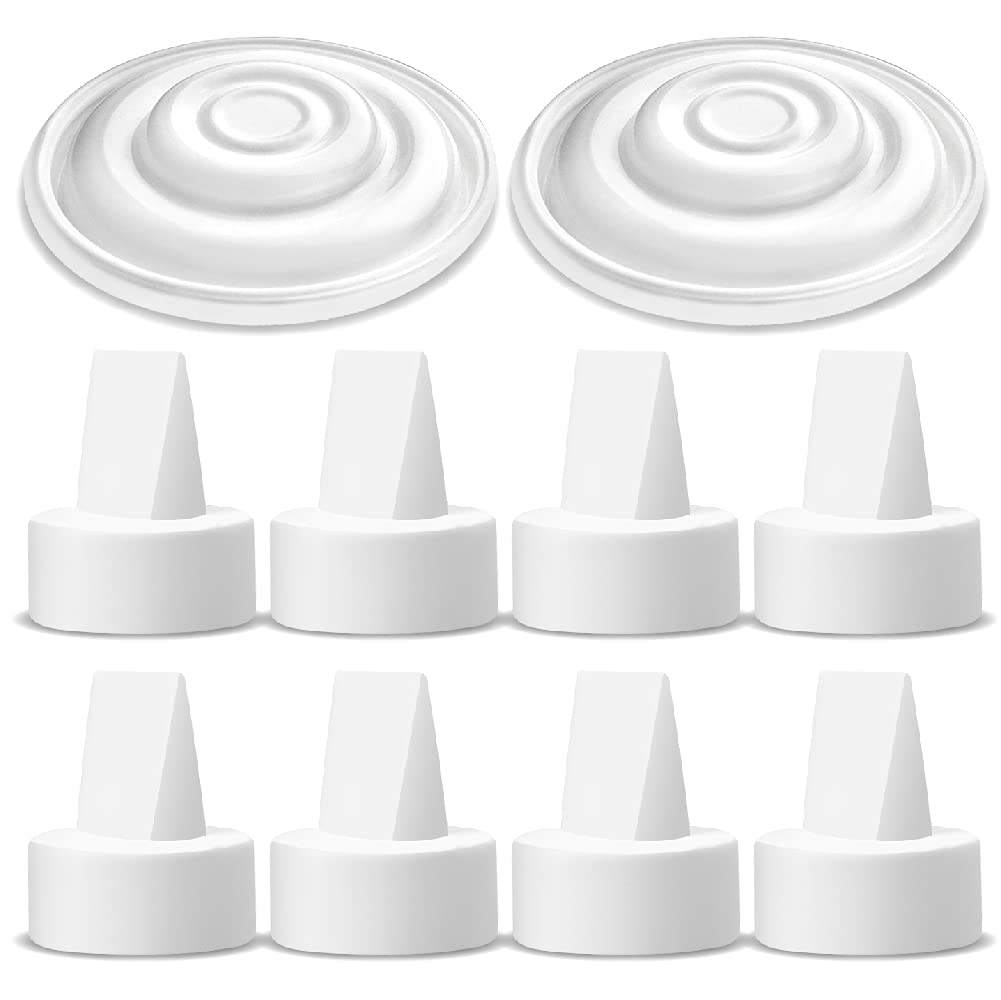 Maymom duckbill valves – 8-pack forSpectra compatibility and steady suction.