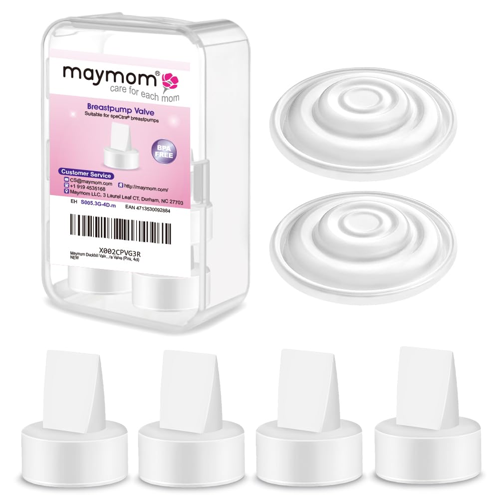 Maymom duckbill valves for Spectra S1/S2 ensure consistent suction.
