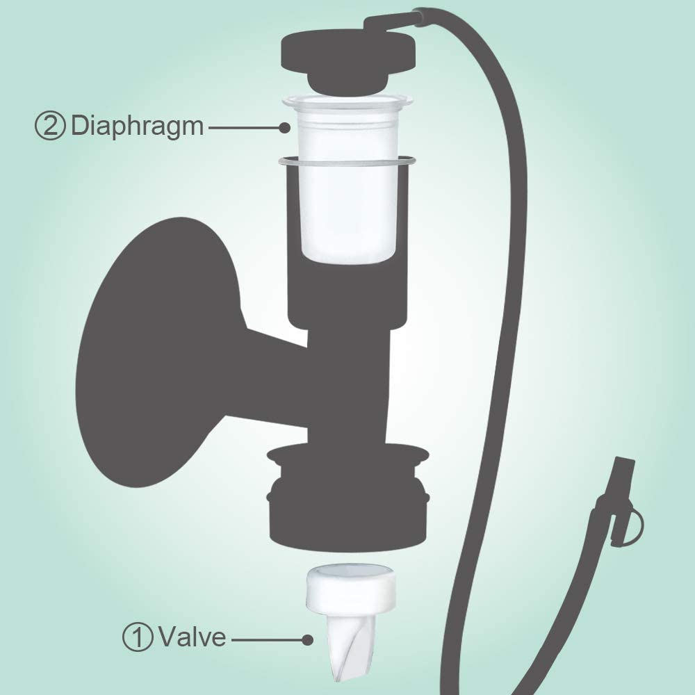 Maymom gap-note tiny 0.5mm gap when unused; signals non-defect valve behavior