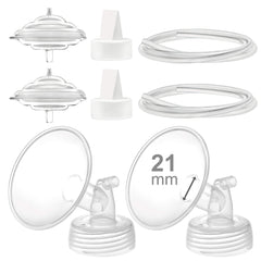 Maymom pump parts with 21mm flange for Spectra S2, offering a comfortable fit.