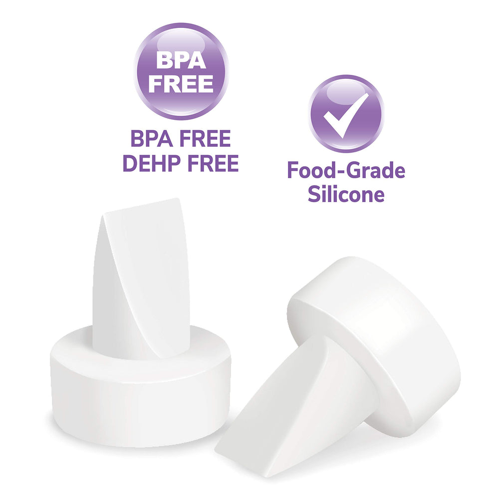 Maymom pump valve BPA-free construction supports safe contact with pumping components.