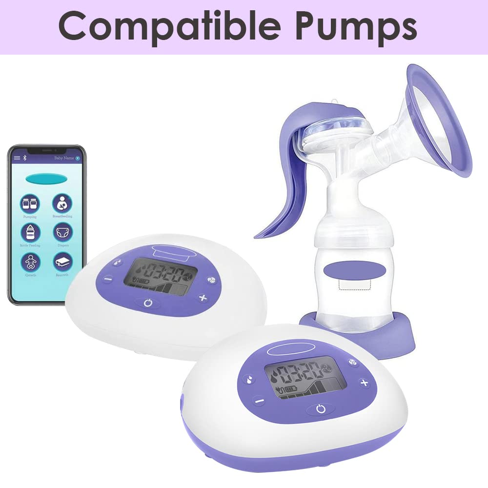 Maymom pump valve close-up showing Lansinoh Manual compatibility for easy swap.