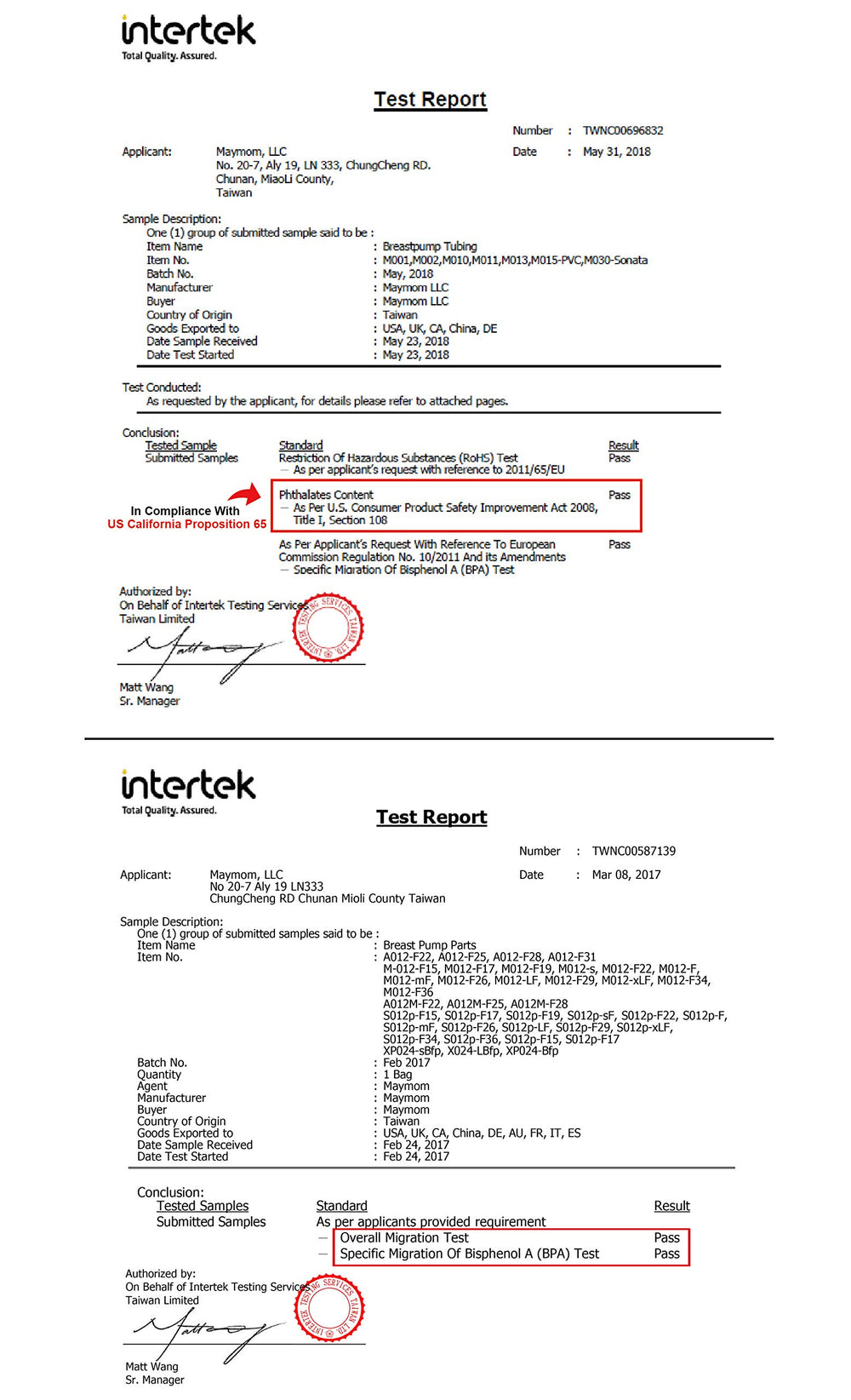 Maymom replacement tubing ready for quick swap and cleaning