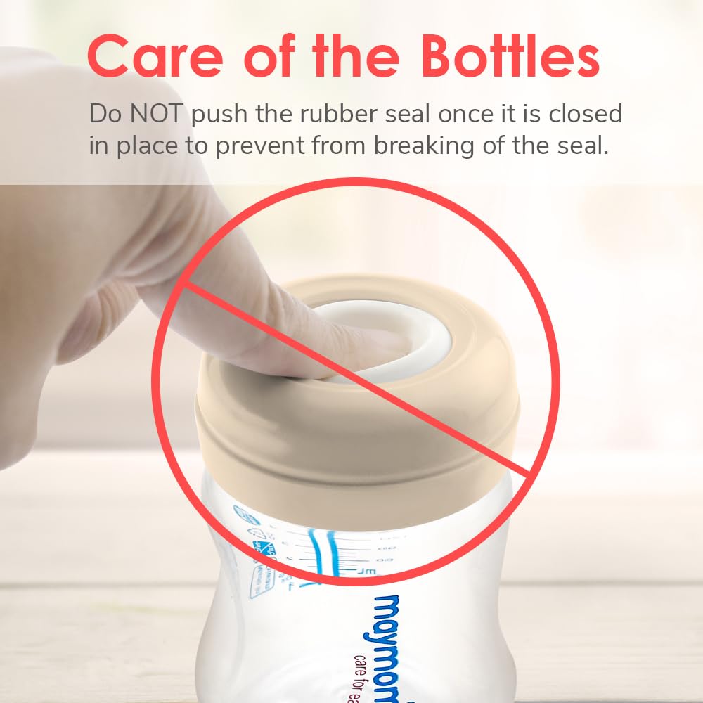 Maymom screw lids are top-rack dishwasher safe
