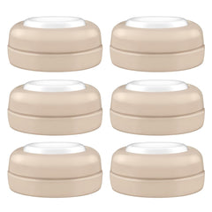 Maymom screw lids front view with leak-free travel design