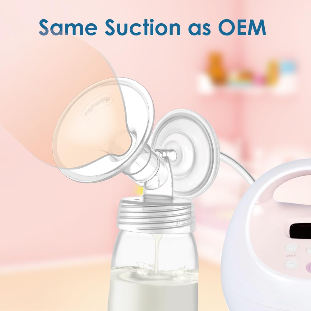 Maymom separable flange design enabling easy cleaning