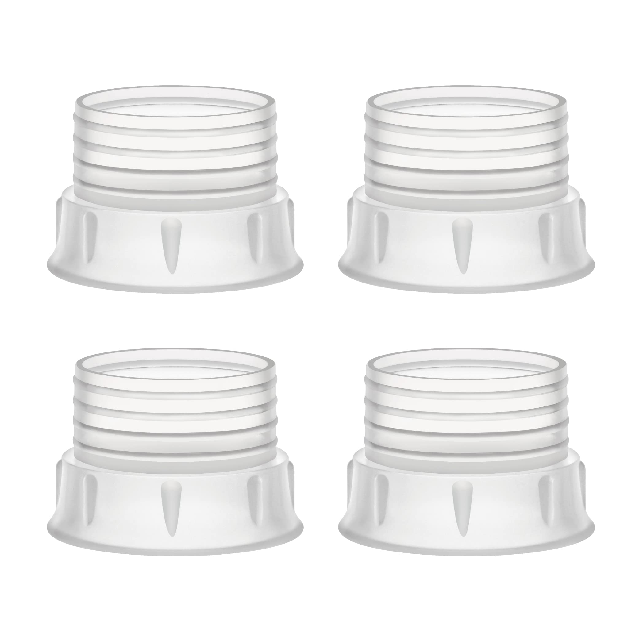 Maymom Shield Converter 4pc pack enables flexible pumping with multiple brands.