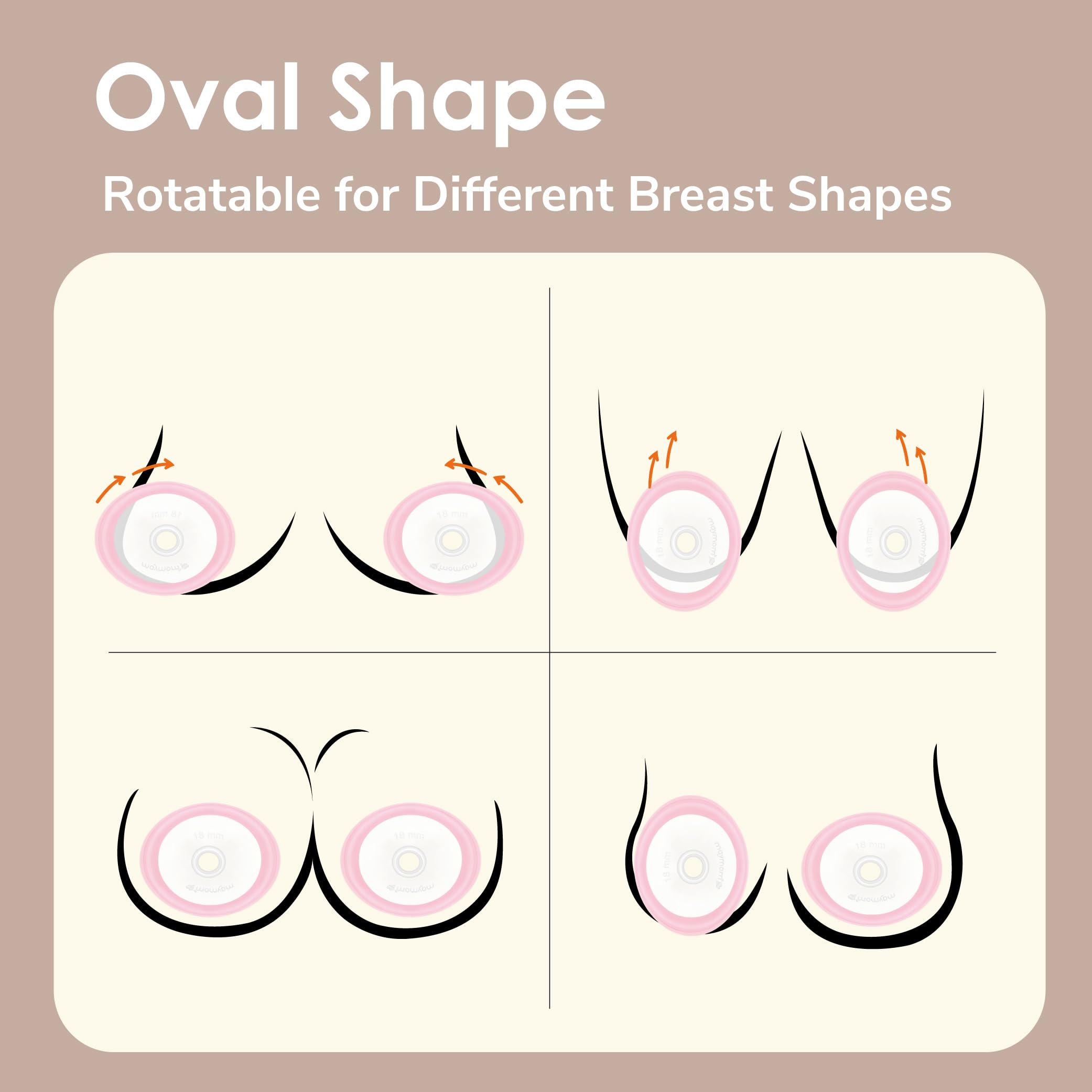 Mother using Maymom shield during pumping session