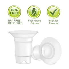 Maymom silicone insert easy to install and remove for quick adjustments during pumping