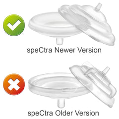 Maymom silicone membrane compatibility with Spectra S1 backflow protector for secure fit