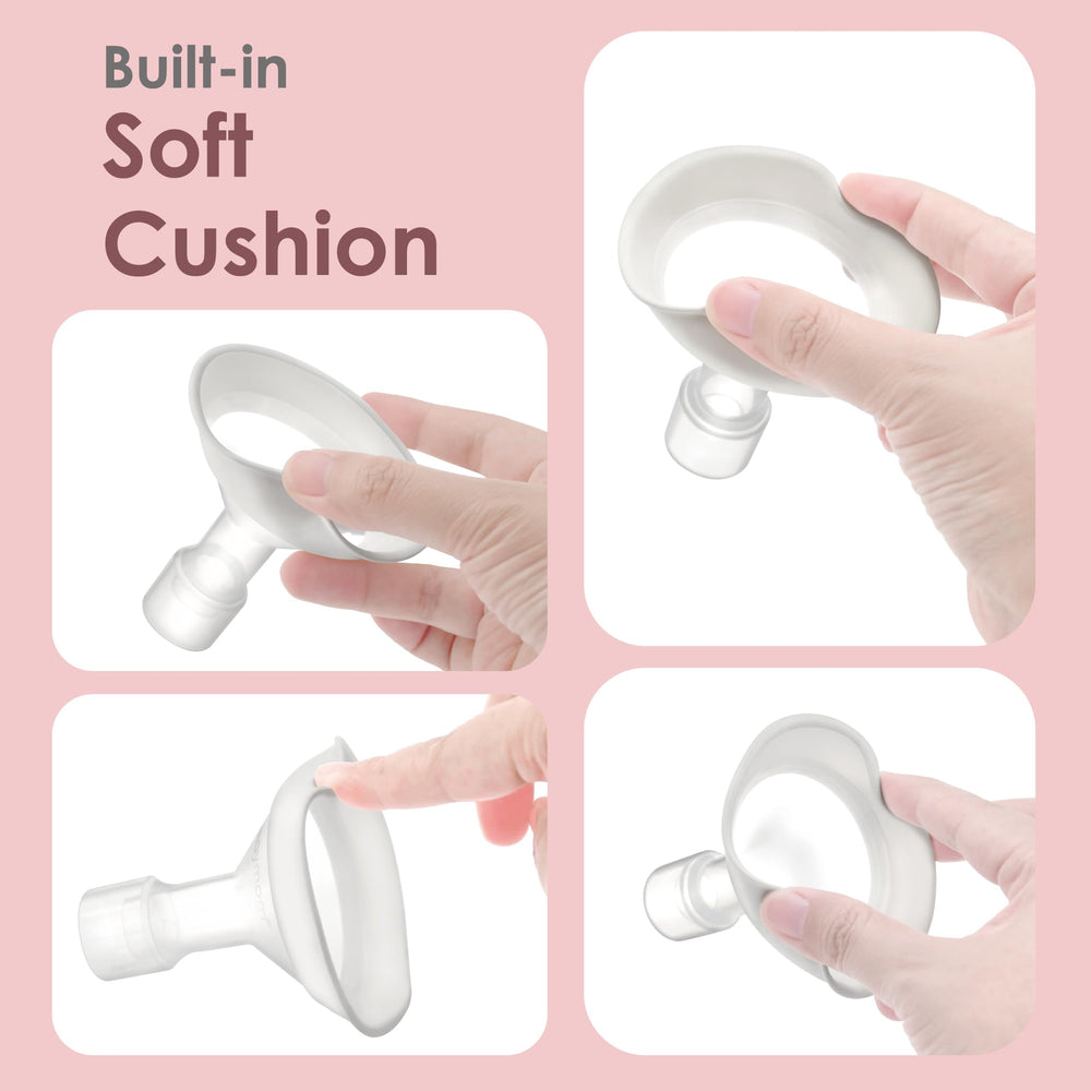 Maymom size contrast 15mm vs 17mm demonstrates fit options.
