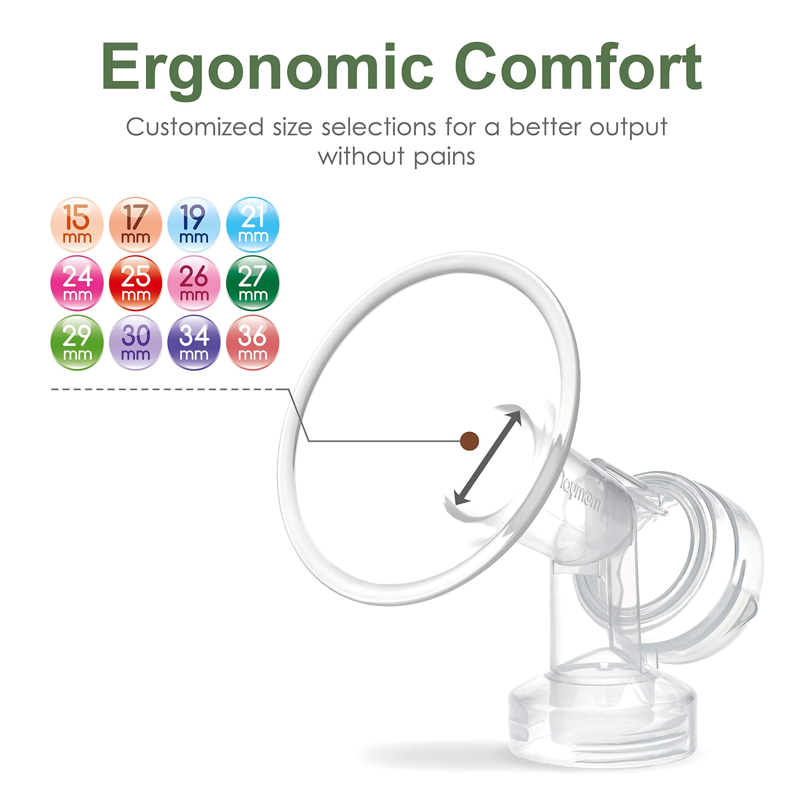 Maymom steam-safe design supports simple, thorough cleaning