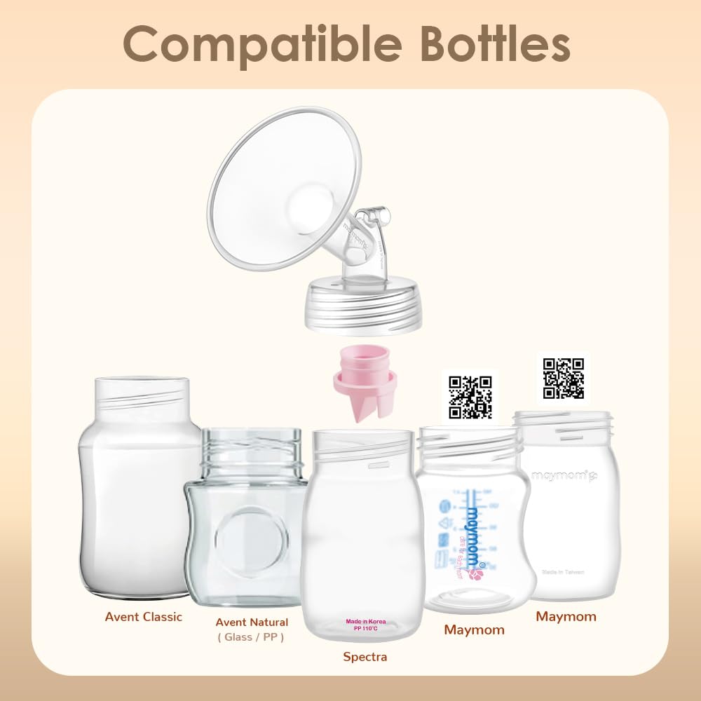 Maymom parts are top-rack dishwasher safe for easy cleaning