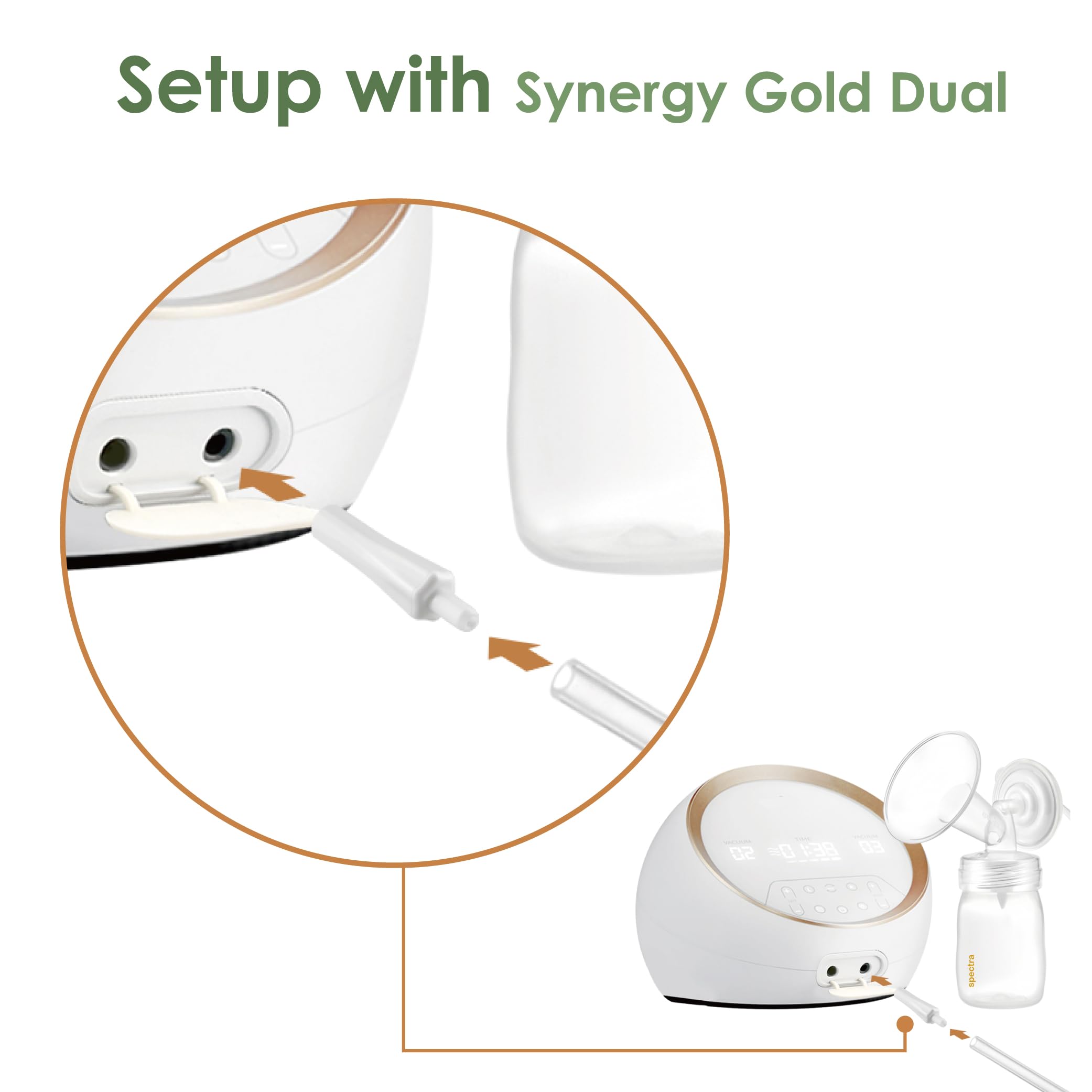 Compact design is travel-friendly for on-the-go pumping adjustments.