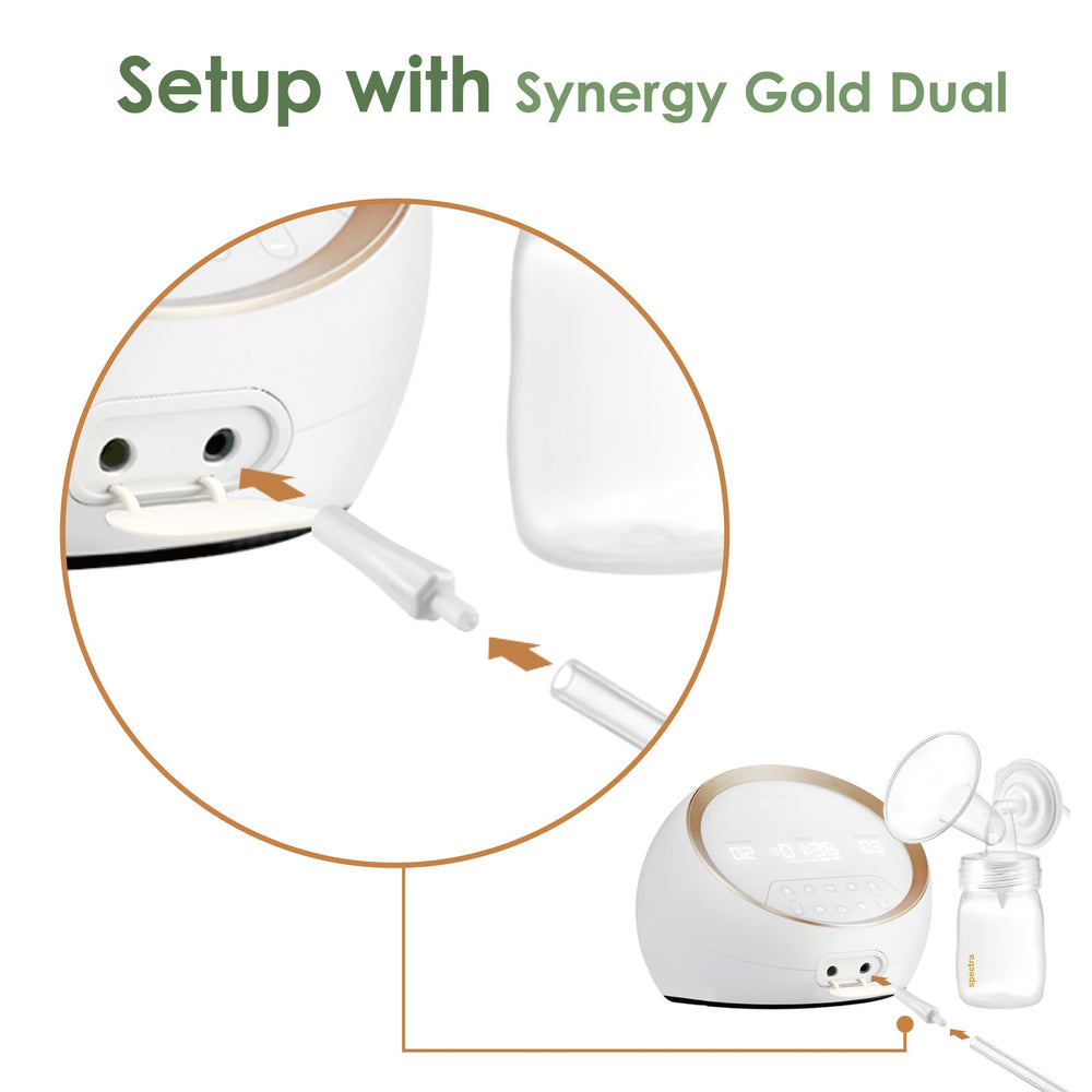 Compact design is travel-friendly for on-the-go pumping adjustments.