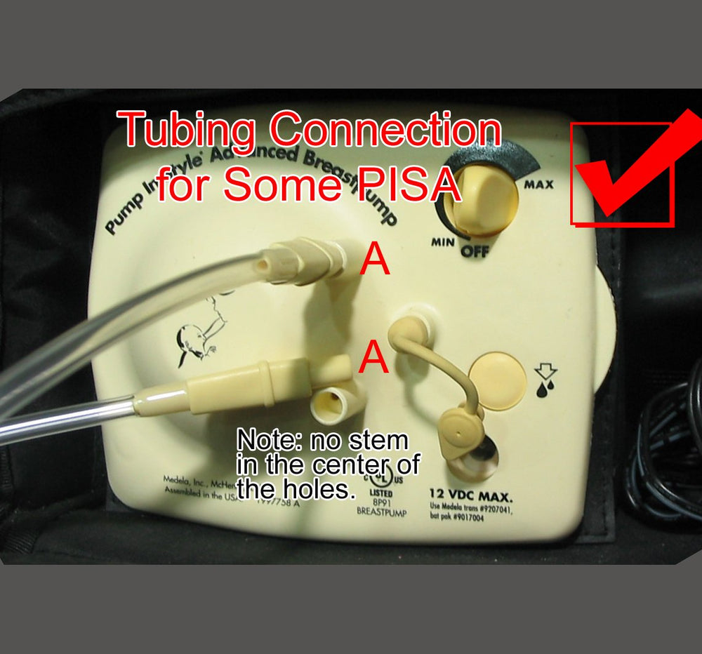 Maymom tubing connector compatibility supports Medela adapters and setups
