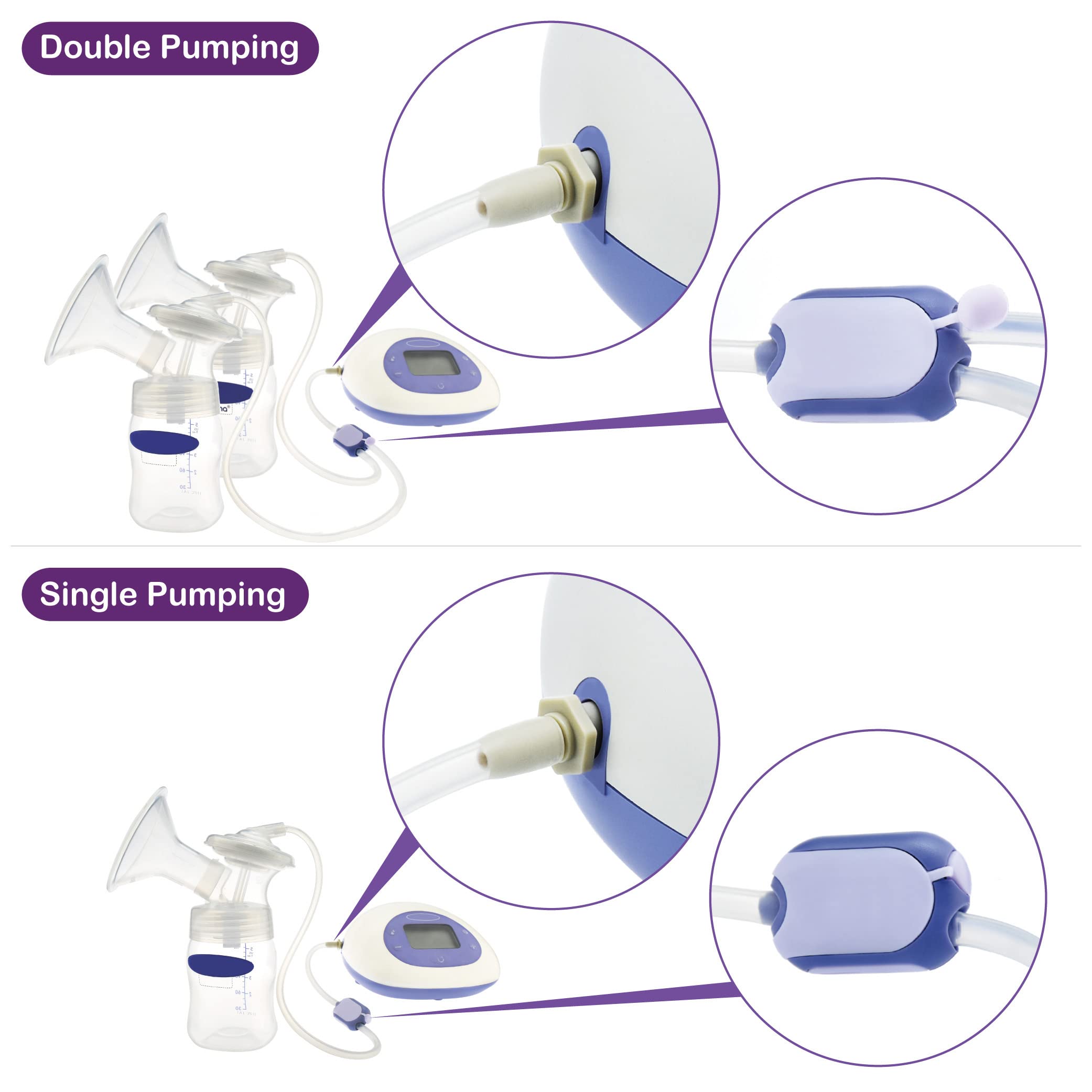 Maymom tubing is easy to install and remove to reduce handling time.