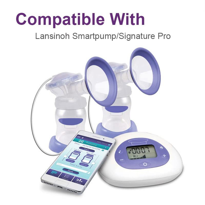 Maymom tubing compatible with Lansinoh Smartpump for smooth daily use.