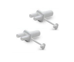 Maymom tubing connectors two-pack for Ameda pumps enable quick, reliable replacements.