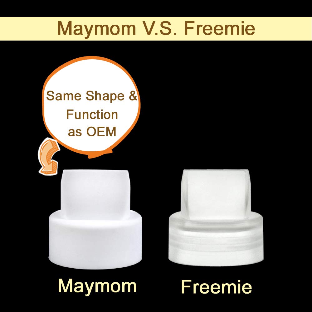 Maymom BPA-free silicone valve provides durable safe performance