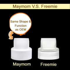 Maymom BPA-free silicone valve provides durable safe performance