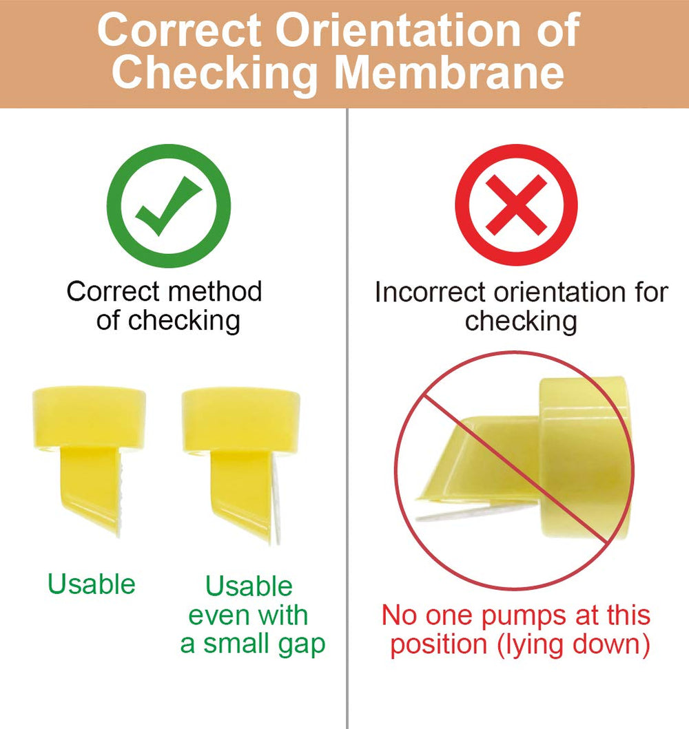 Maymom valve and membrane pack (4 valves, 6 membranes) offers replacement convenience