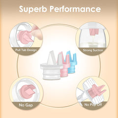 Maymom wide-mouth bottle compatibility with Spectra AVEN and Maymom bottles for easy feeding options