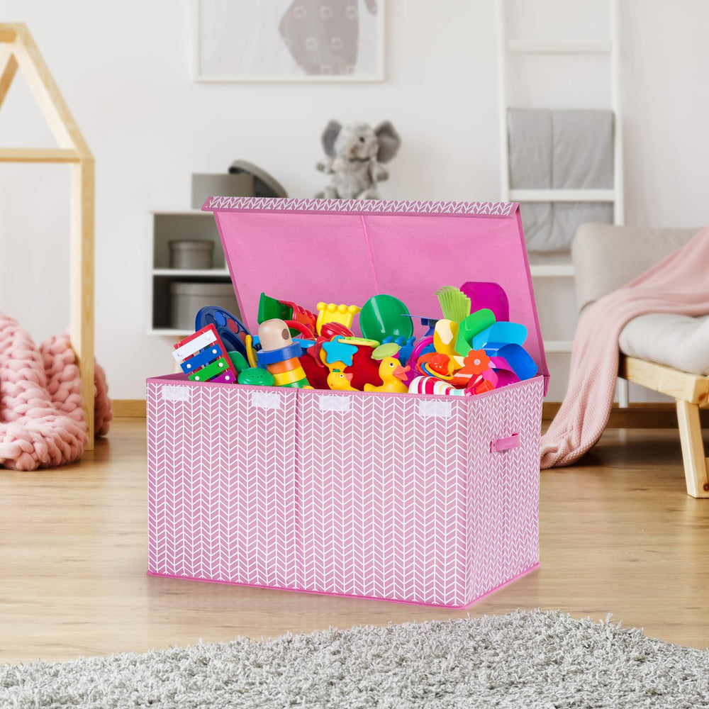 Mayniu pink dustproof lid keeps contents hidden and protected