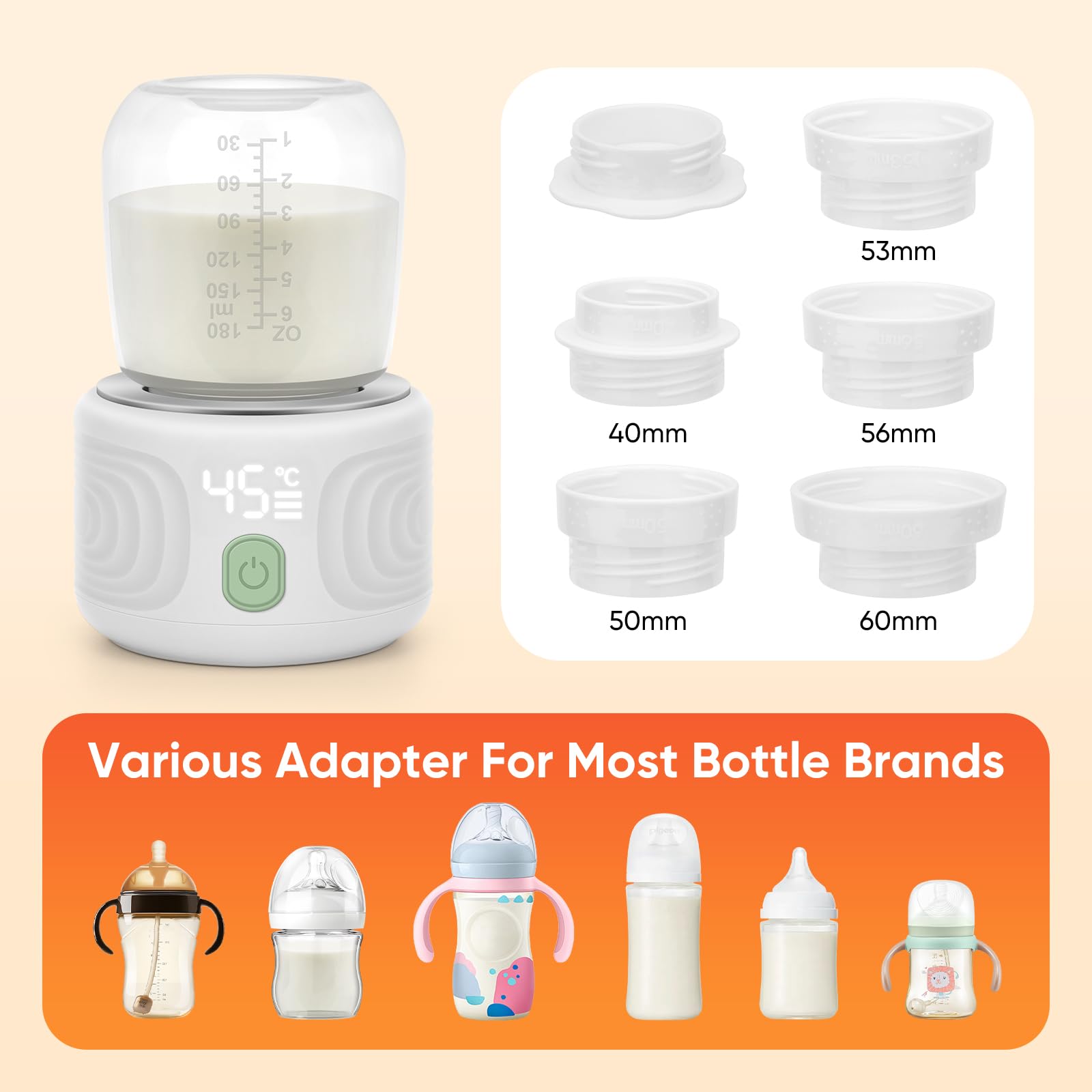 Maypott easy-clean design makes post-use cleanup quick and simple