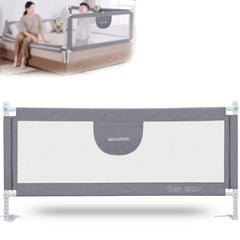 MBQMBSS baby bed rails 77-inch guard assembly for safer toddler sleep