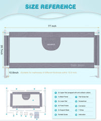 MBQMBSS measurement tip for perfect fit on various mattress widths