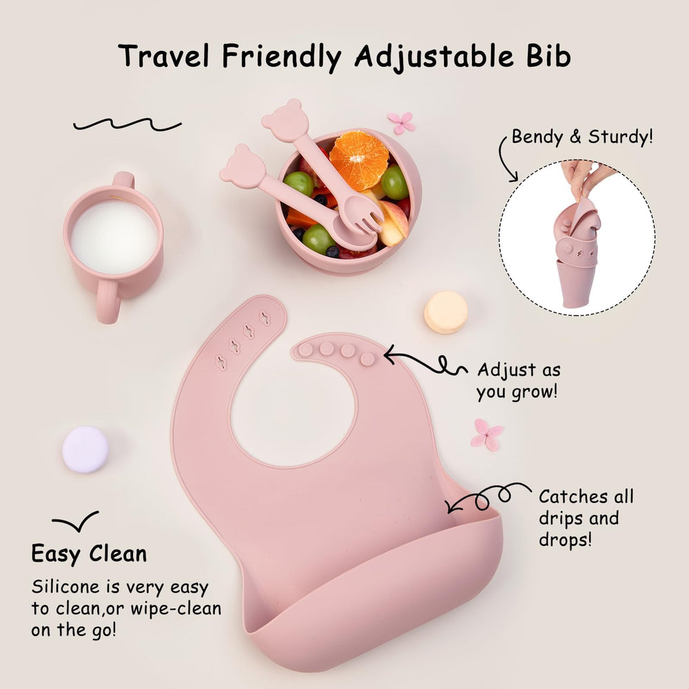 MBQMBSS Suction plate attached to high-chair to reduce tipping