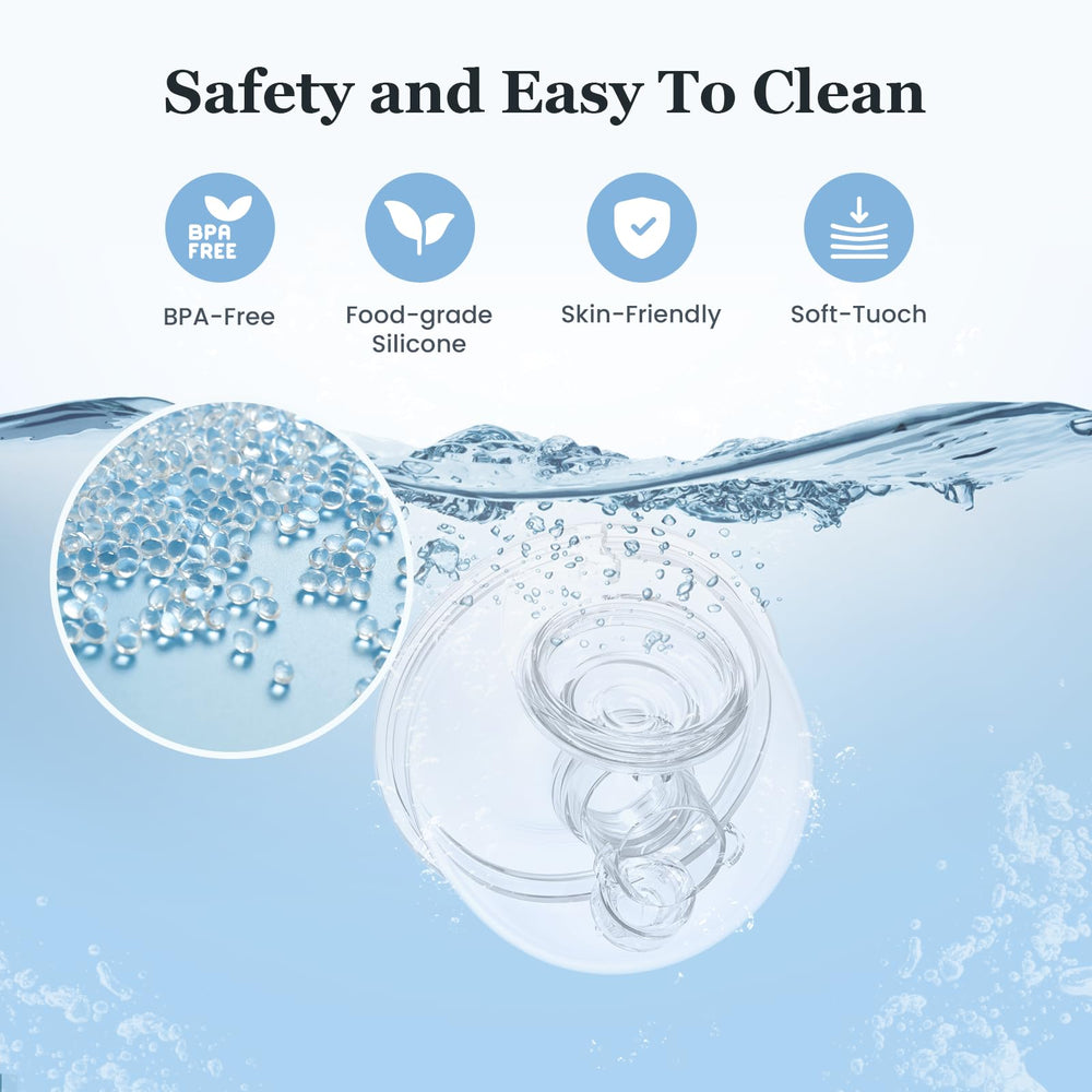 Mcadero M2 anti-backflow design keeps milk hygienic and spill-free.