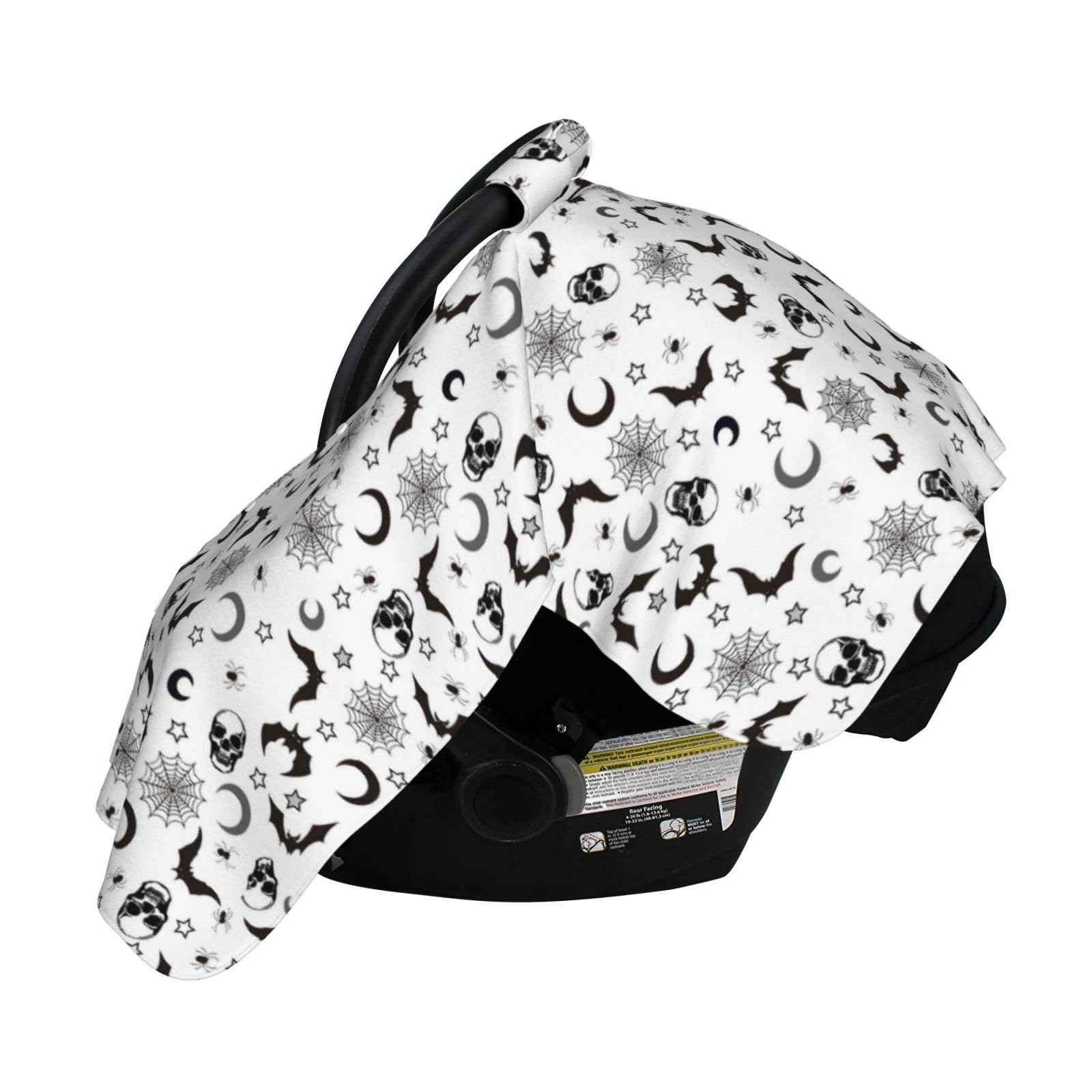 Mcewoel Gothic multifunction cover serves as blanket, nursing cover, and mat.