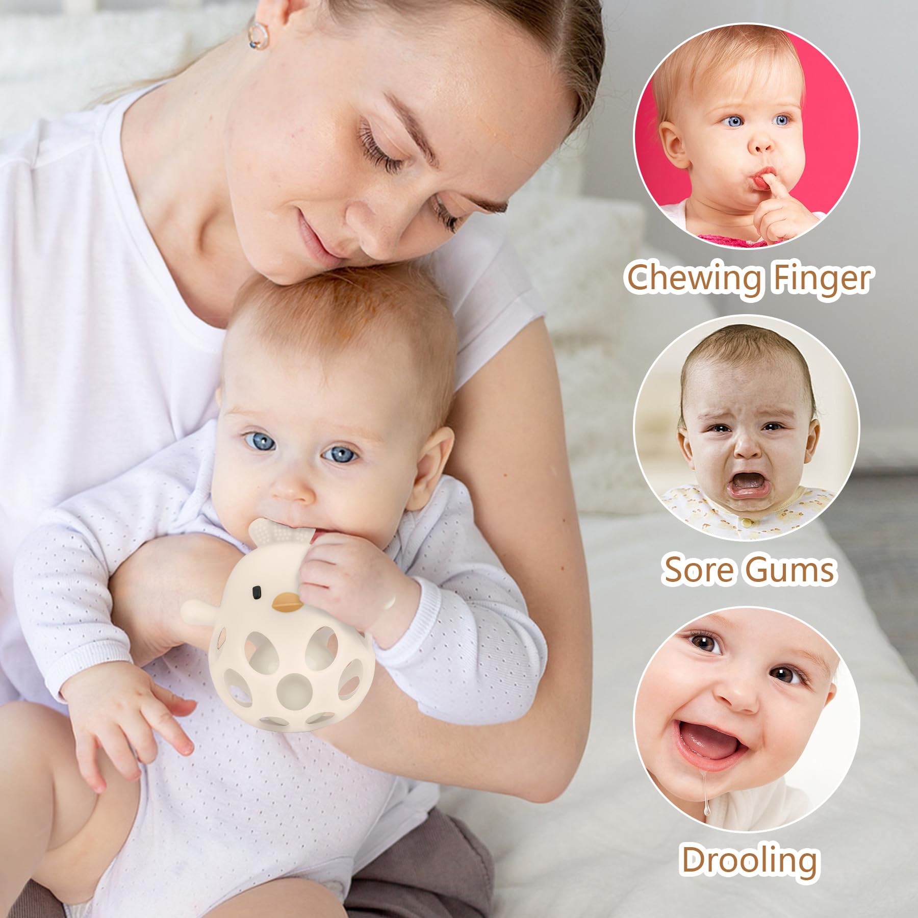 MCGMITT thoughtful baby-shower gift idea with practical teething relief options.
