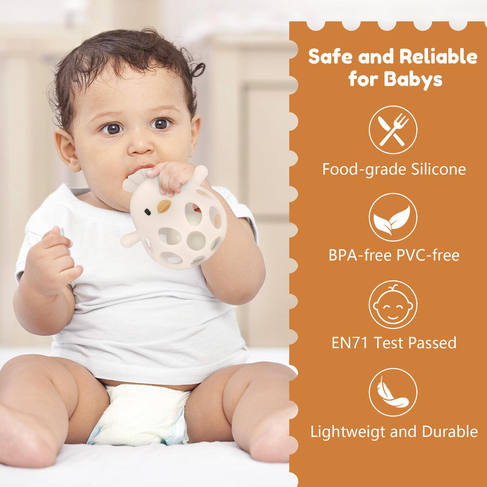 MCGMITT bath-time toy cleans easily for splashy play.