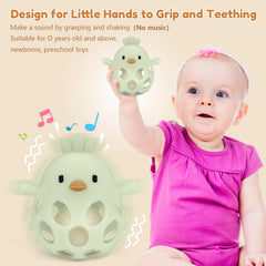 MCGMITT easy-grab design fits tiny palms promoting early grasping