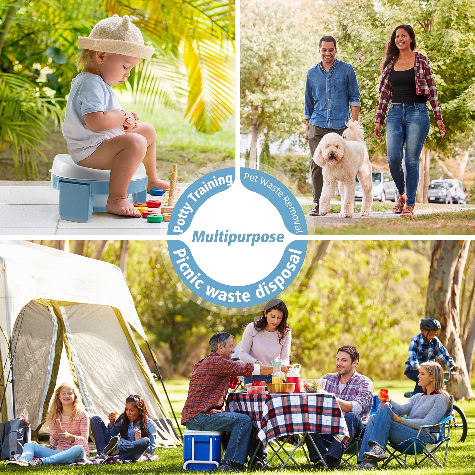 MCGMITT 120pcs-pack provides long-term supply for families, trips, and camping adventures.
