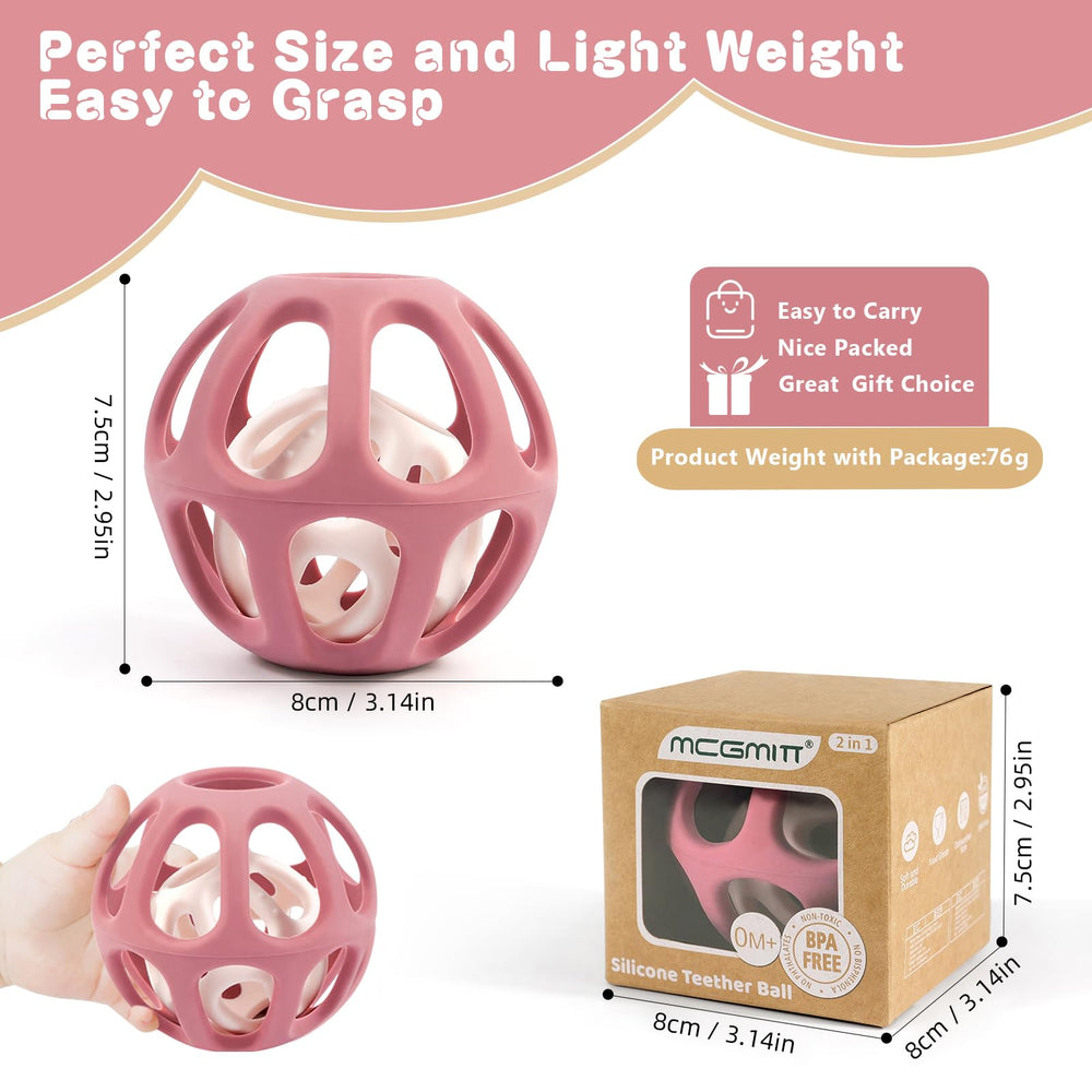MCGMITT Sensory Balls gift-box image signals ideal baby shower gift.