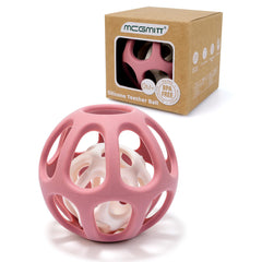 MCGMITT Sensory Balls packaging image shows a safe newborn gift option.