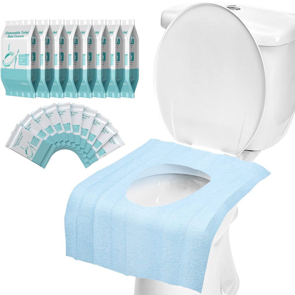 Mckanti 80-pack package view shows a hygienic travel solution for shared bathrooms.