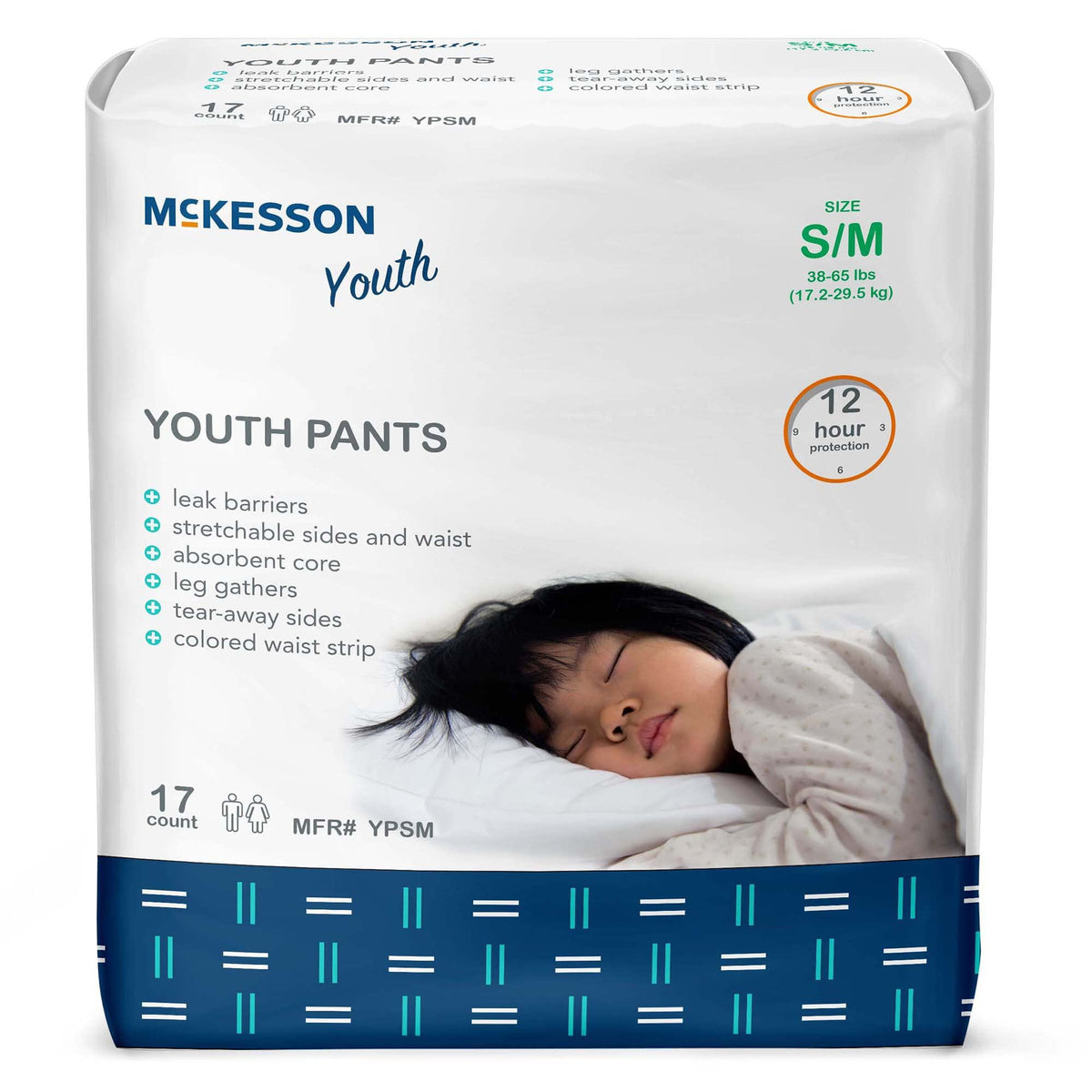 McKesson Youth Training Pants unisex design for comfortable everyday wear.