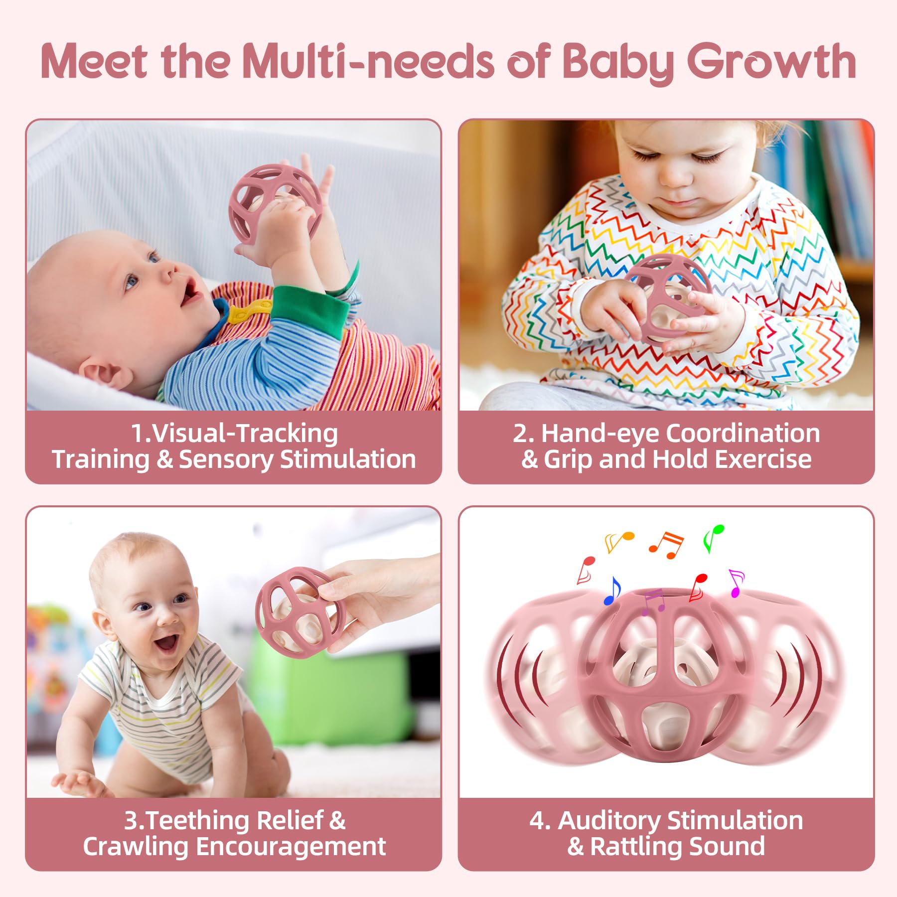 MCGMITT easy-clean silicone toy quick cleanup after messy play.